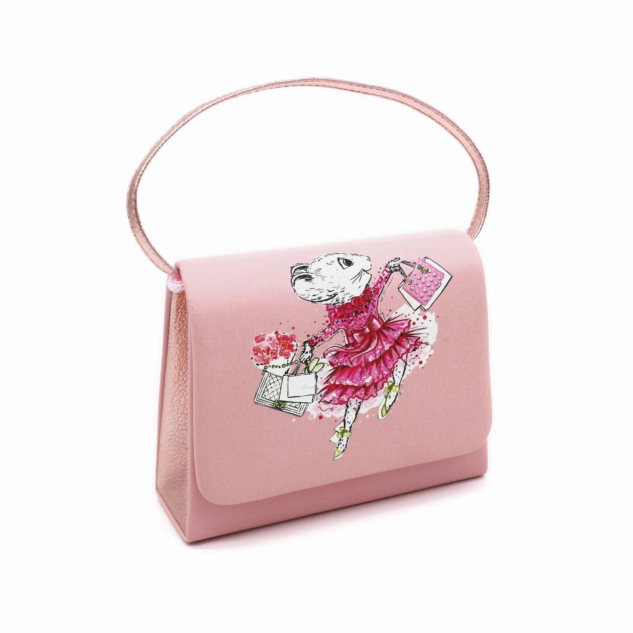Claris Fashion Mini Handbag in Pink Minimal Look