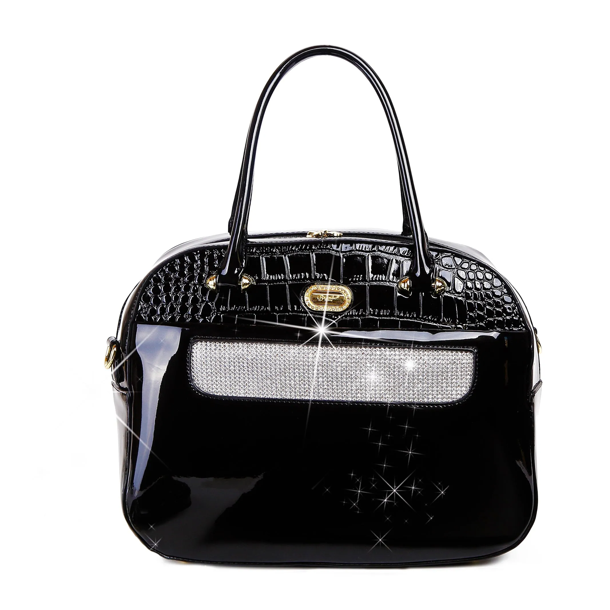 Trendy Street Brangio Glam Luxe Handbag