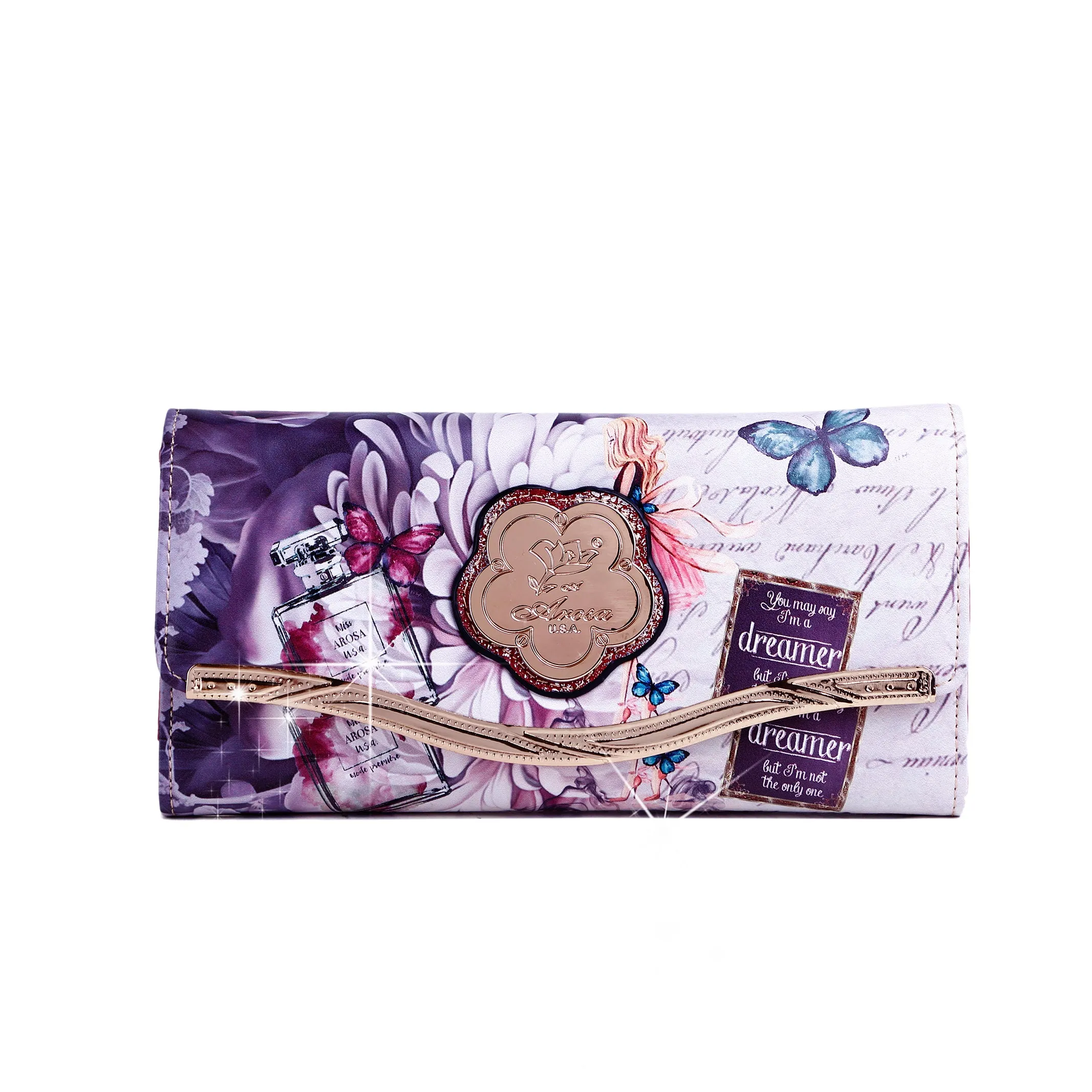 Arosa Dreamer-Inspired Floral Wallet Essential Design