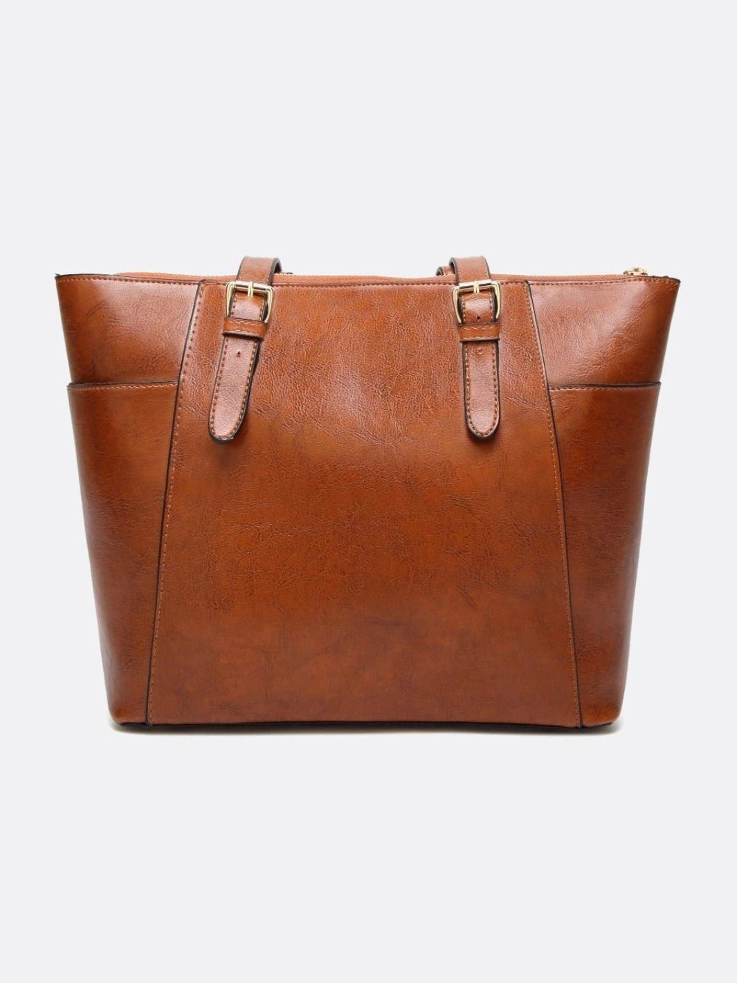 Classic Brown Leather Tote Bag ?C Everyday Elegance for Modern Women All Occasion Night Out