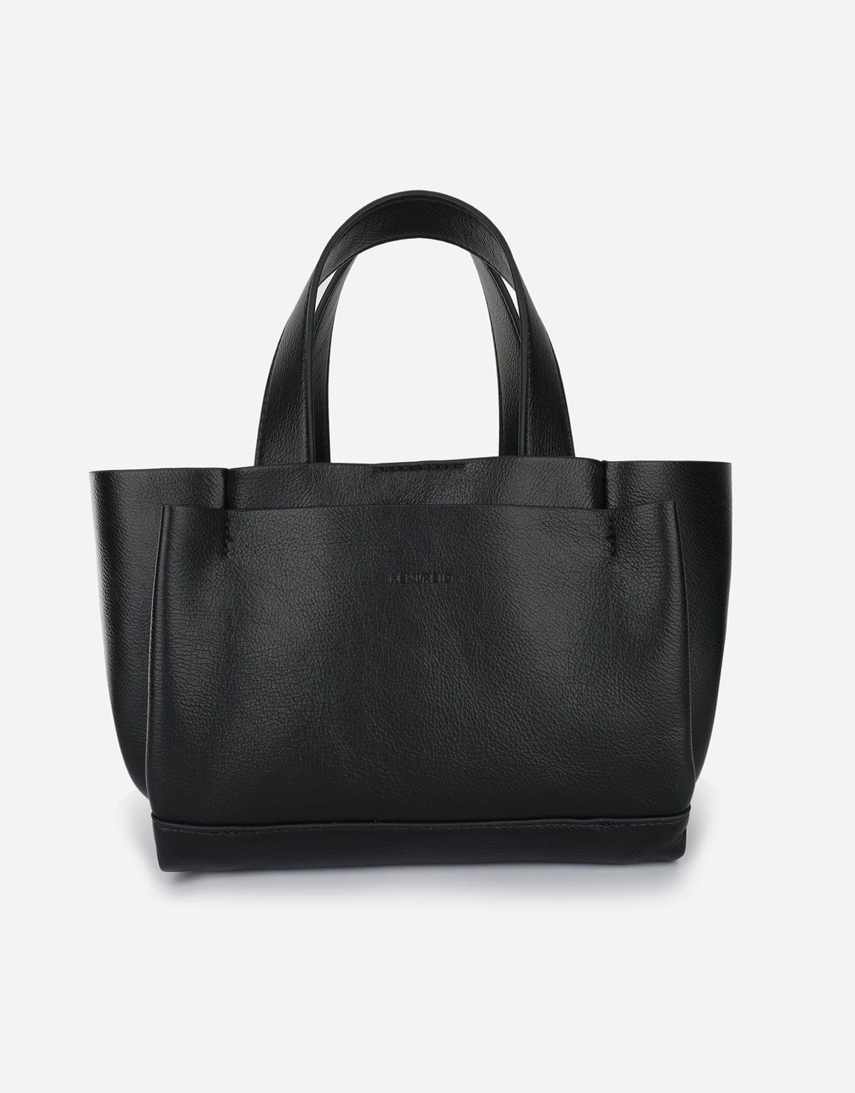Mini Black Ella Tote Daily Outfit Shoulder Fit