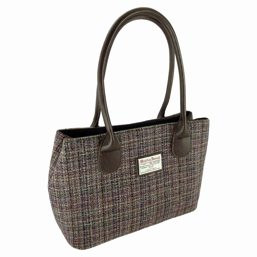 Classic Handbag 'Cassley' with Harris Tweed? Simple Aesthetic