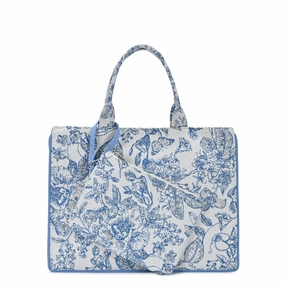 Isabella 2 in 1 Cotton Tote Shopping Adventure Workday Routine