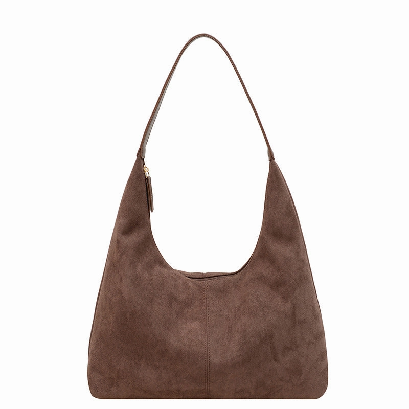 Urban Gear Classic Design Evie | Minimal Vegan Suede Hobo Bag ?C Timeless & Chic
