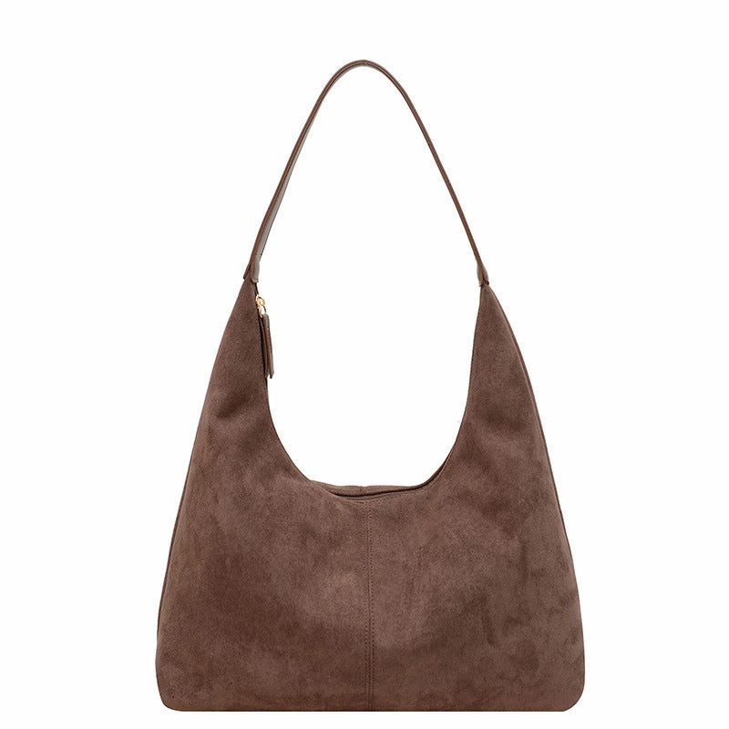 Evie | Minimal Vegan Suede Hobo Bag ?C Timeless & Chic Work Essential Travel Necessity