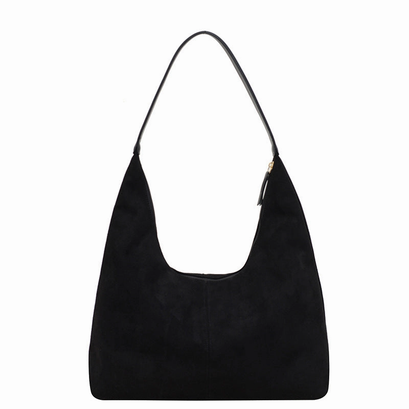 Urban Outline Daily Function Evie | Minimal Vegan Suede Hobo Bag ?C Timeless & Chic