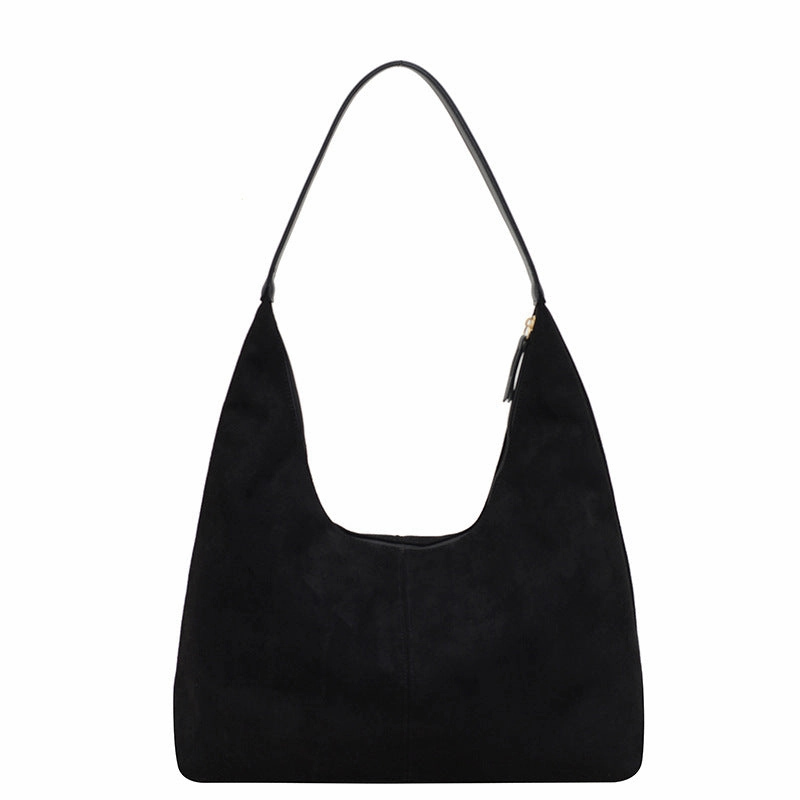 Everyday Functionality Evie | Minimal Vegan Suede Hobo Bag ?C Timeless & Chic