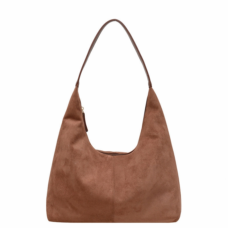 Evie | Minimal Vegan Suede Hobo Bag ?C Timeless & Chic Practical Look