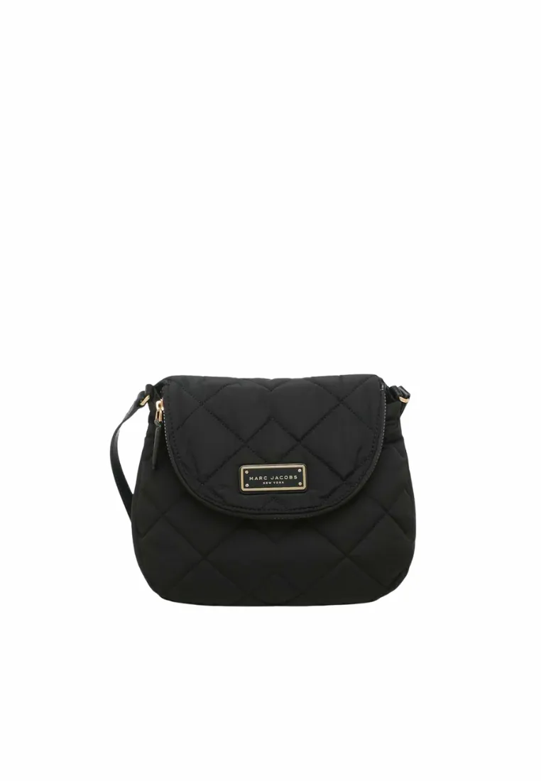 Modern Twist Minimal accessory Marc Jacobs Quilted Nylon M0011324 Messenger Bag in Black