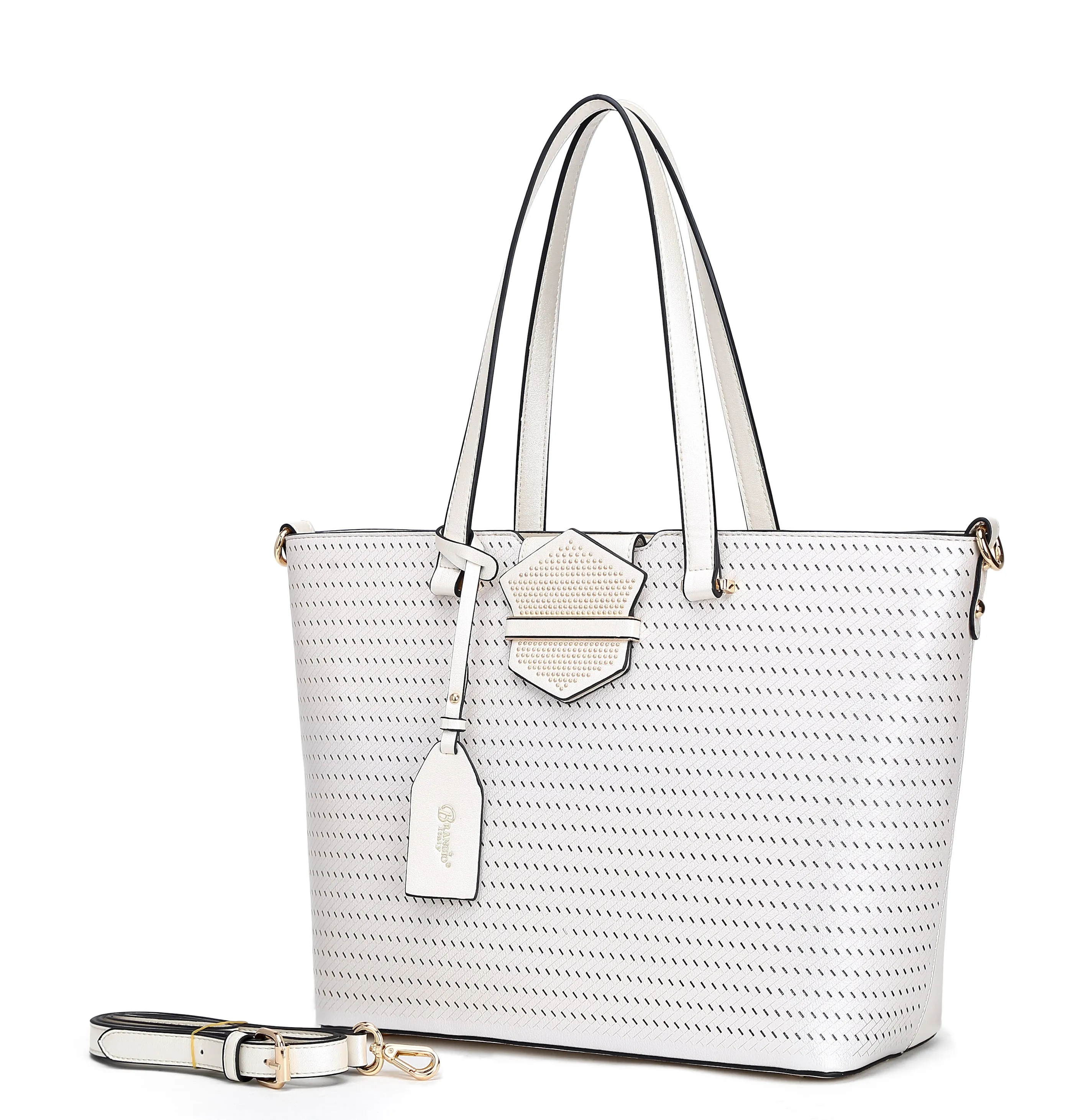 Dynamic Spirit Brangio Stylish Perforated Tote Bag