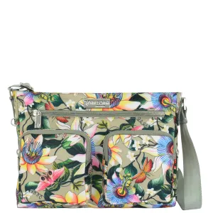 Wanderlust Luxe Fabric Crossbody Bag - 12022 Classic Essential Minimal Mood