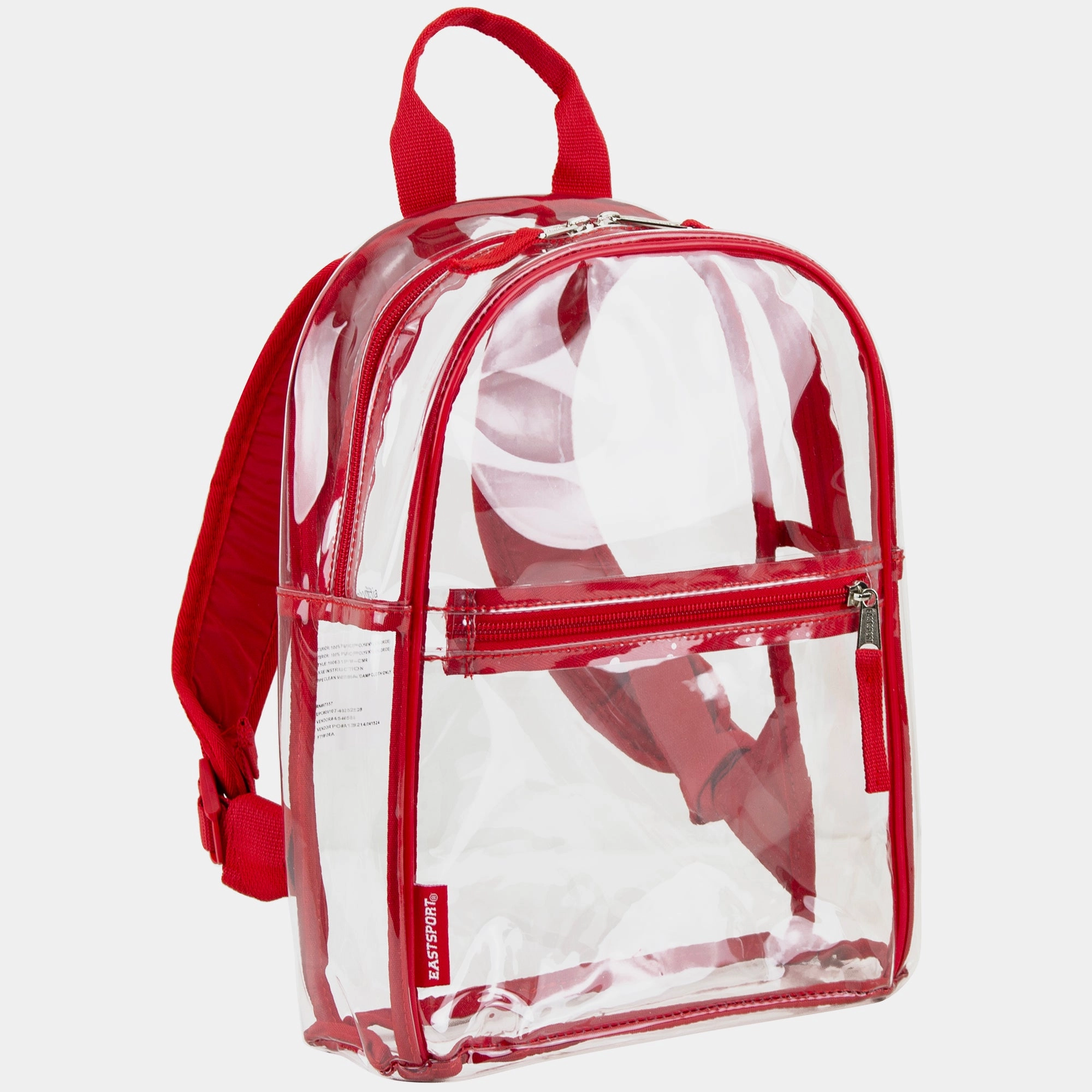 Spacious Storage Clear Mini Dome Stadium Approved Backpack