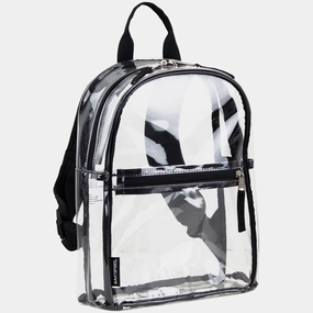 Clear Mini Dome Stadium Approved Backpack Student Essentials