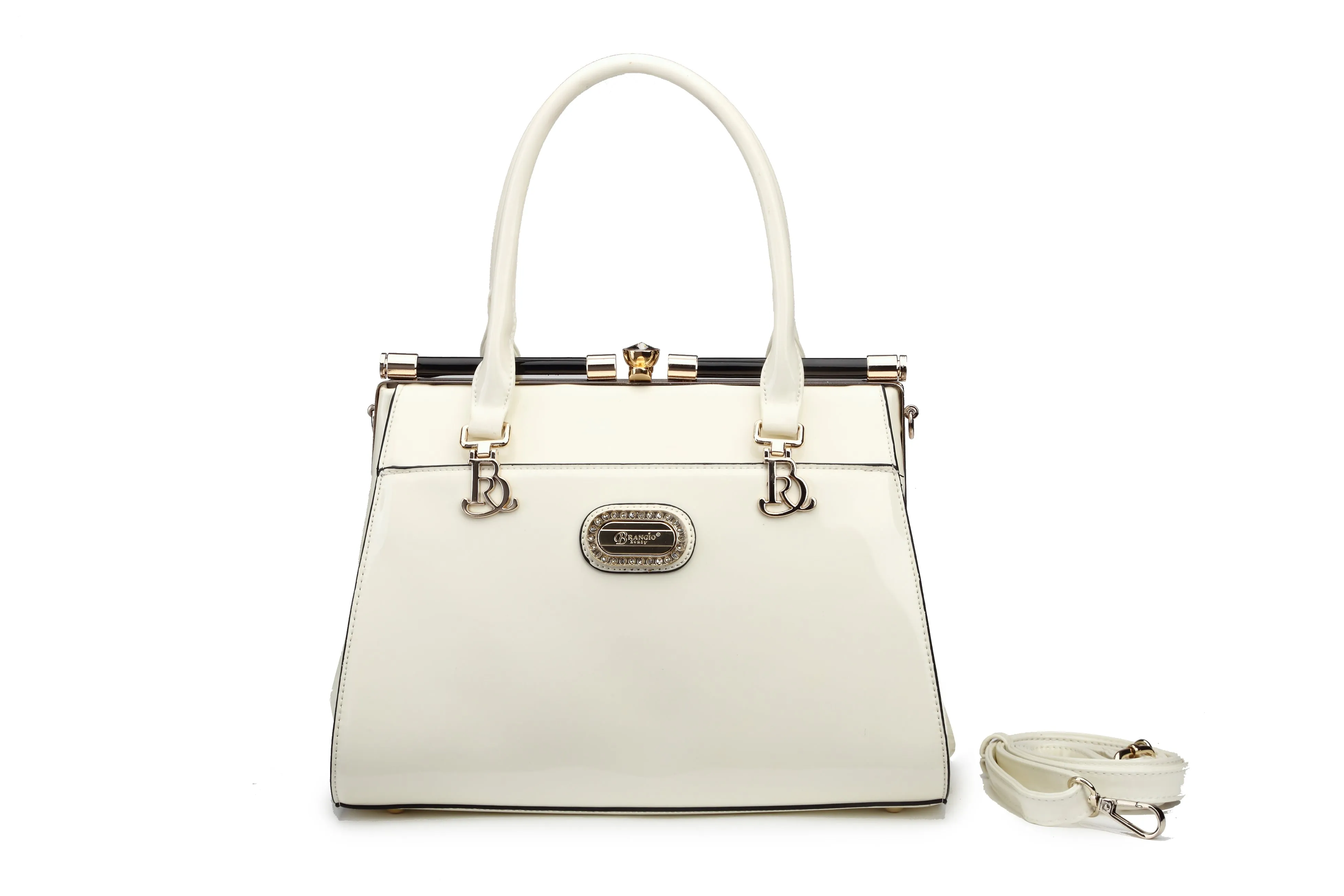 Versatile Style Brangio Italy Elegance Frame Satchel