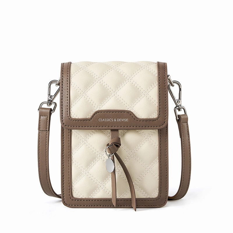 Reliable zipper and button closures for secure storage Fashion Commuter Gear Galadriel | Beige Quilted Leather Crossbody Bag ?C Classic Elegance & Everyday Charm