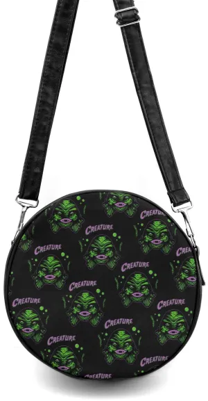 "Creature" Horror Print Crossbody Circle Bag Luxury Innovation