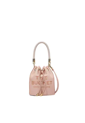 Lightweight Carry Handsfree Carry Marc Jacobs The Leather Bucket Bag In Rose H652L01PF22
