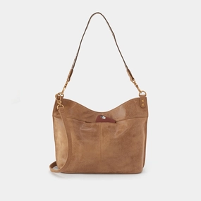 Fresh Spirit Hobo Pier Shoulder Bag in Whiskey