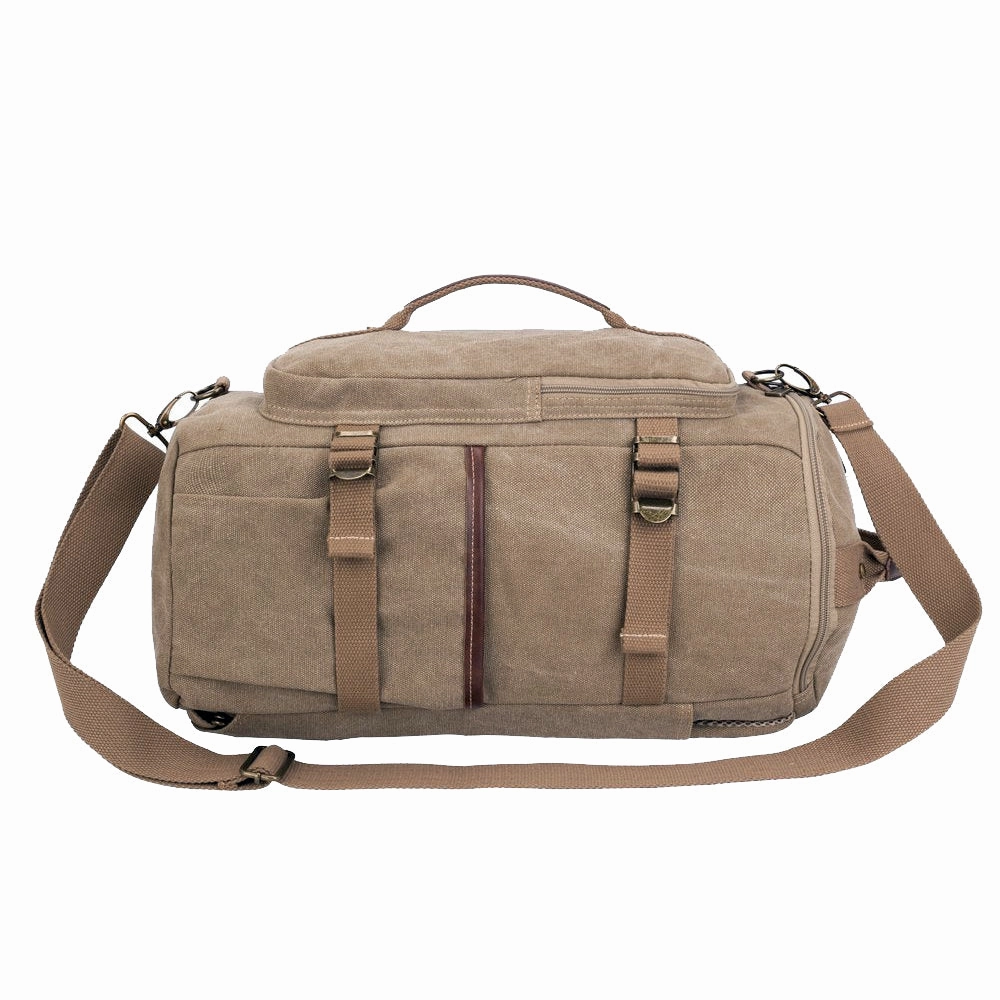 Canvas Duffle Backpack Bag Modern Functionality Outdoor Essential