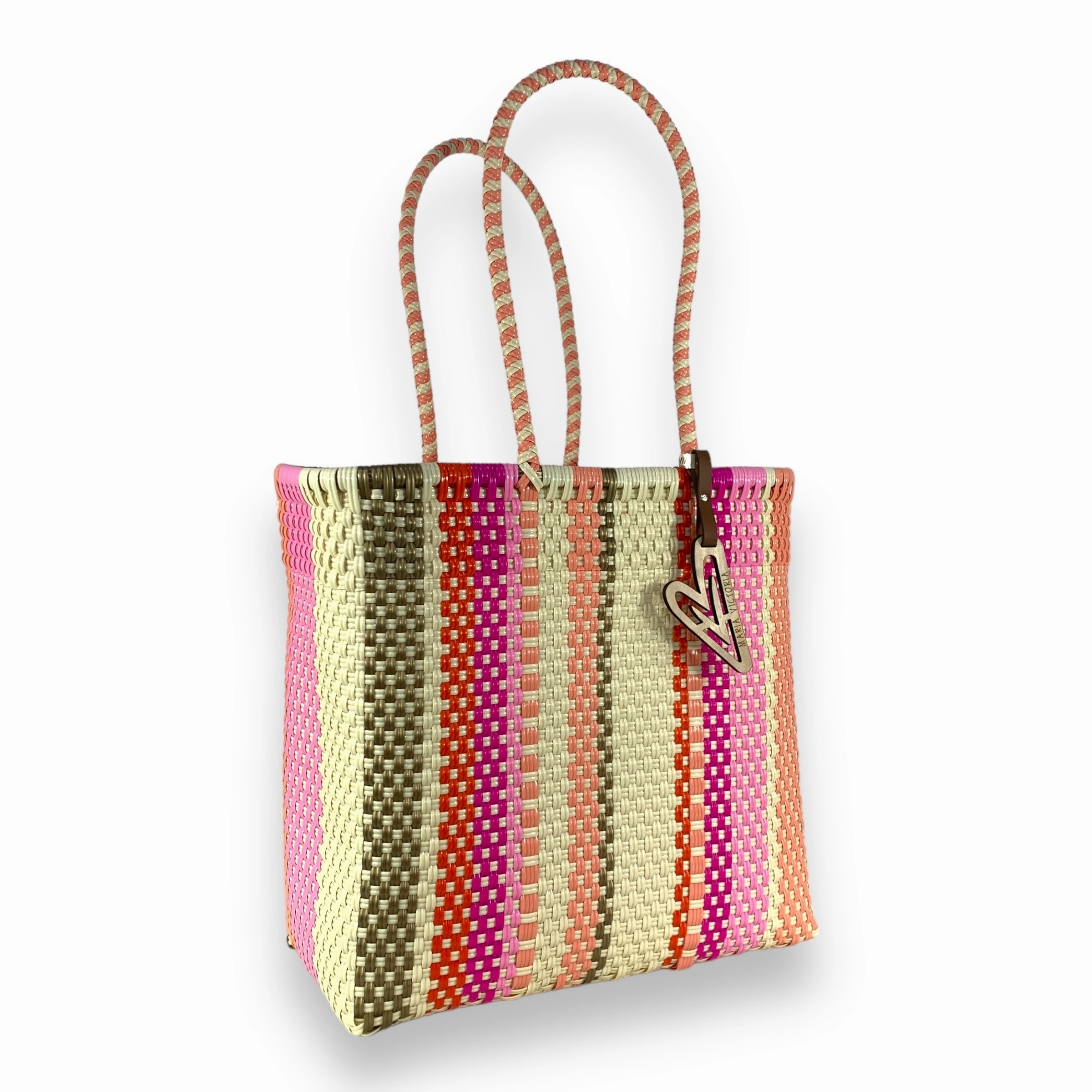 Daily Routine Use Maria Victoria | Stunning Tote | Upcycled, Handwoven, Multicolor Tote