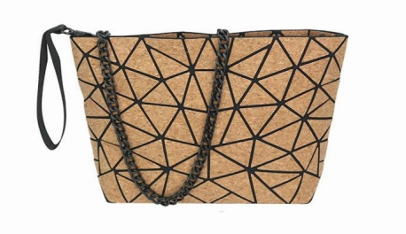 Patrizia Luca Slanted Triangle Cork Clutch Style 0H03BC Casual Vibe Smart Spirit