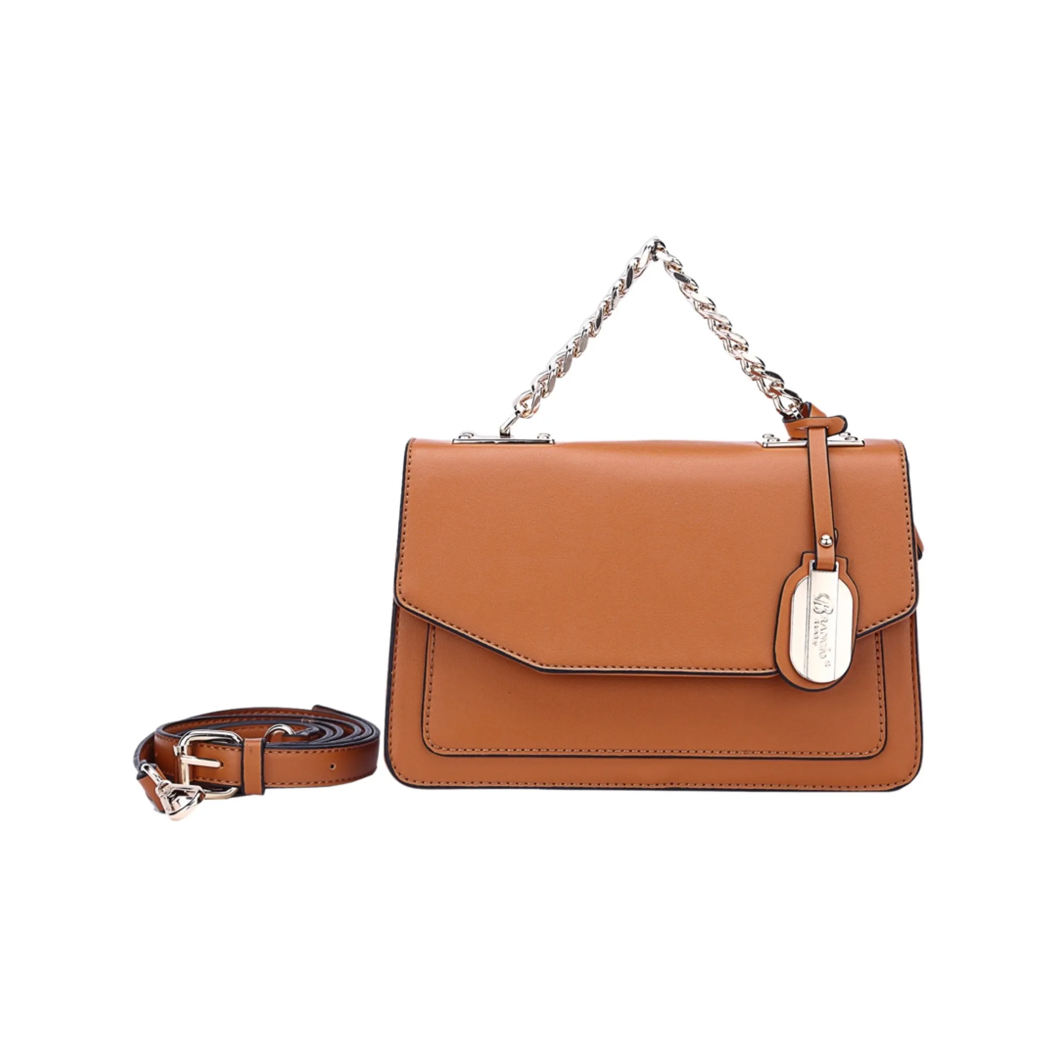 Vacation Travel Not Sorry Vegan Leather Minimalist Crossbody Bag