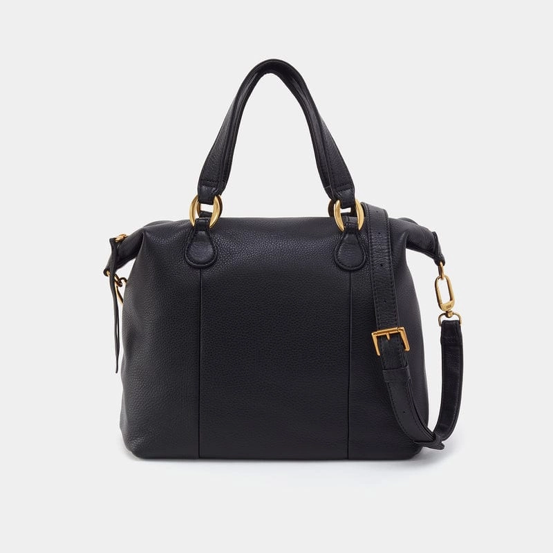 Hobo Harley Satchel In Pebbled Leather Contemporary Touch Functional Lifestyle