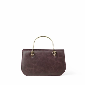 City Chic Holiday Style Corvette Bag (Maroon plain)
