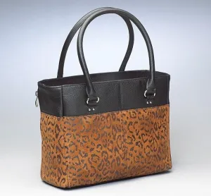 Traditional Open Top Tote Concealed Carry Purse Suede GTM-63 Weekend Vibes Urban Outfit