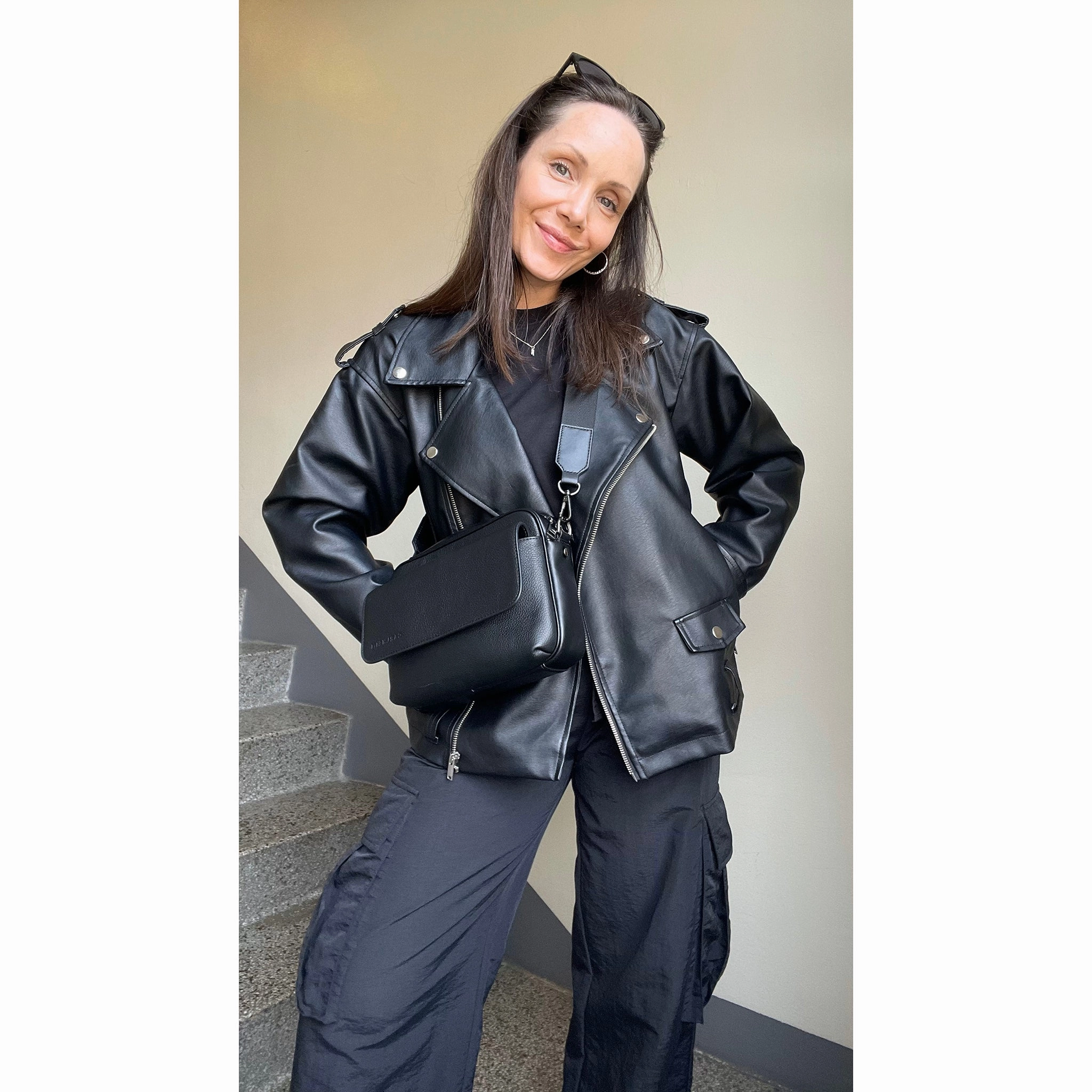 Weekend Companion Crossbody bag Kai Leather