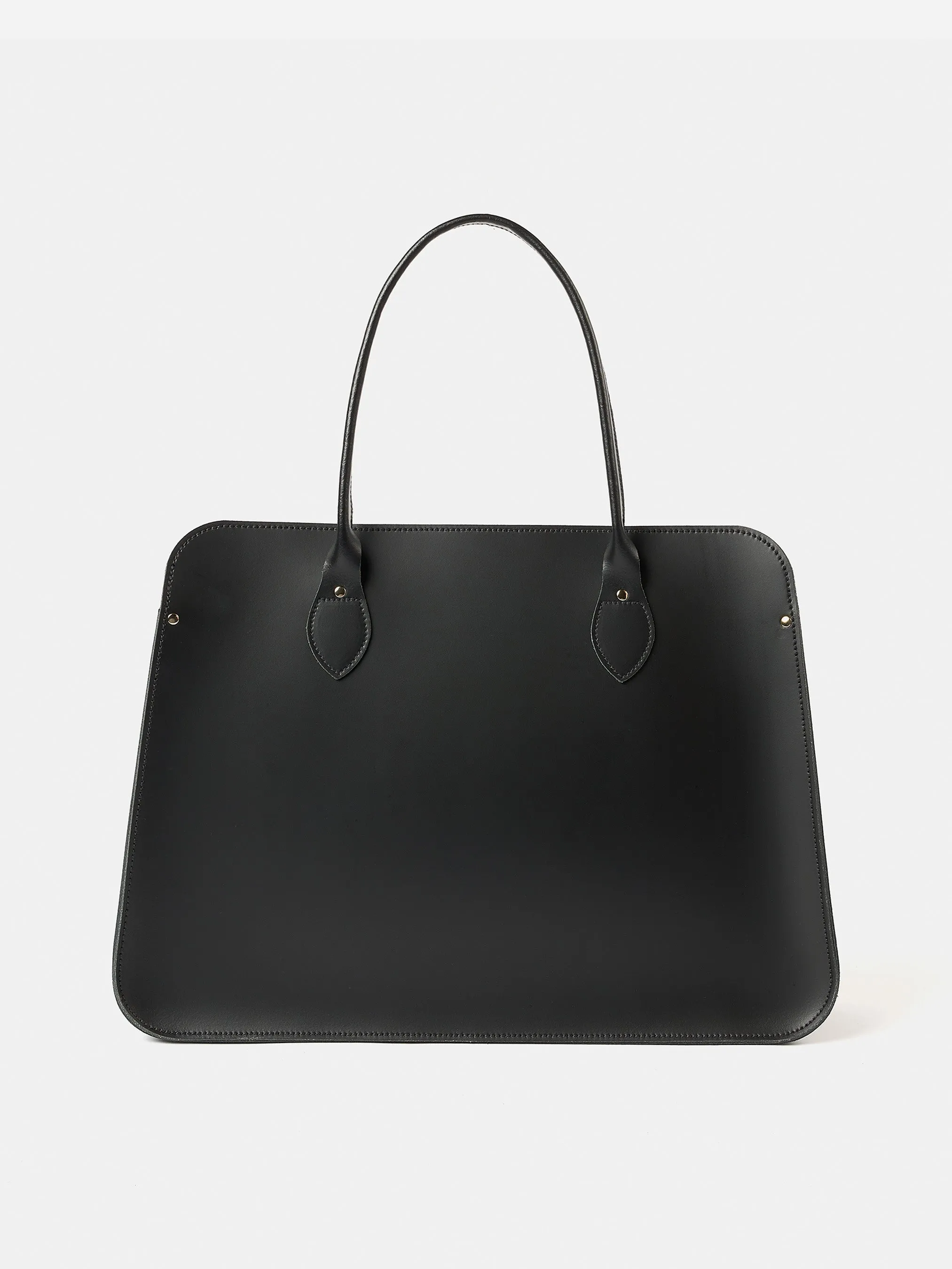 The Work Bag - Black Simple Lines