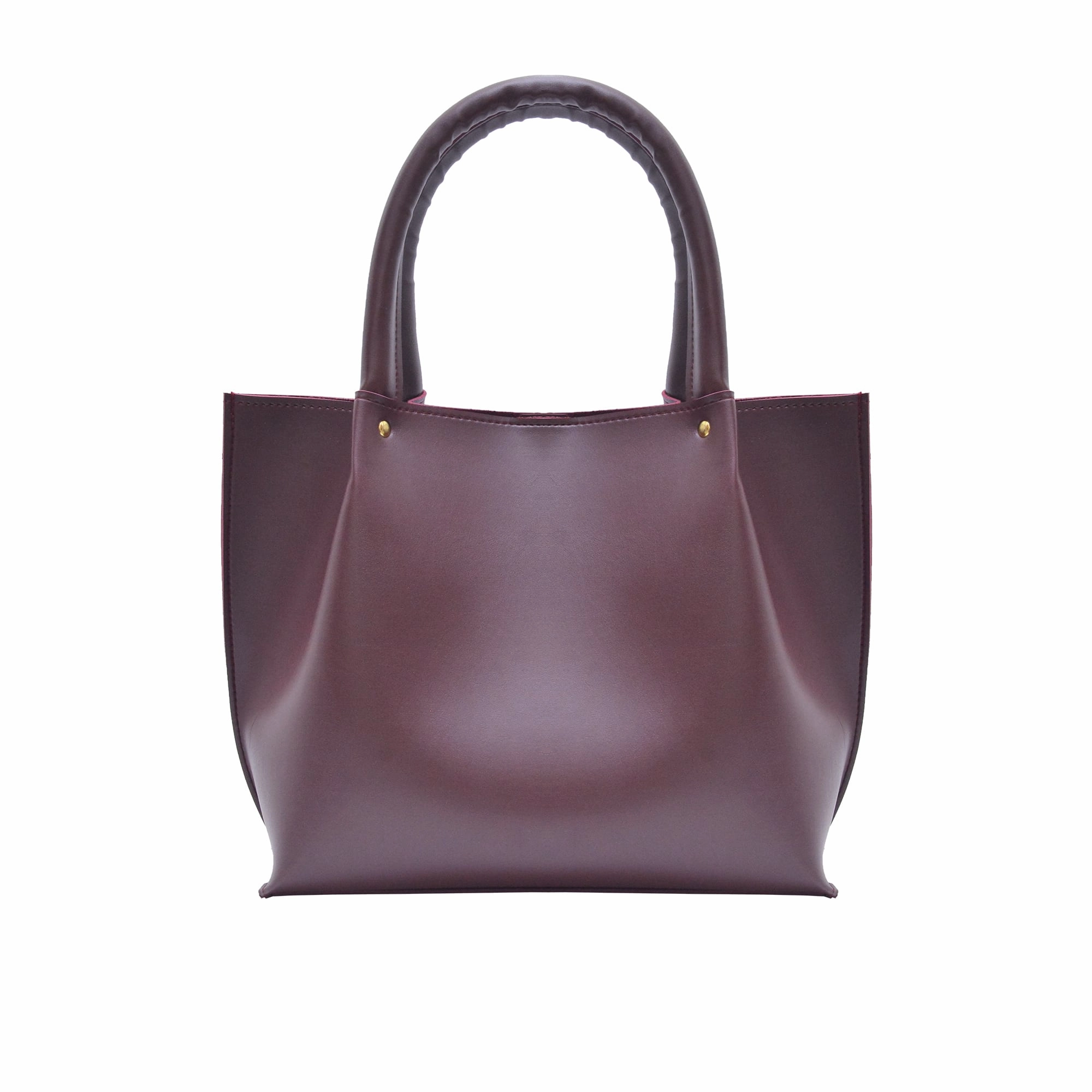 Daily Tote Bag Maroon Versatile Travel