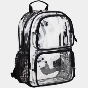 Quality Touch Day Tripper Clear Backpack