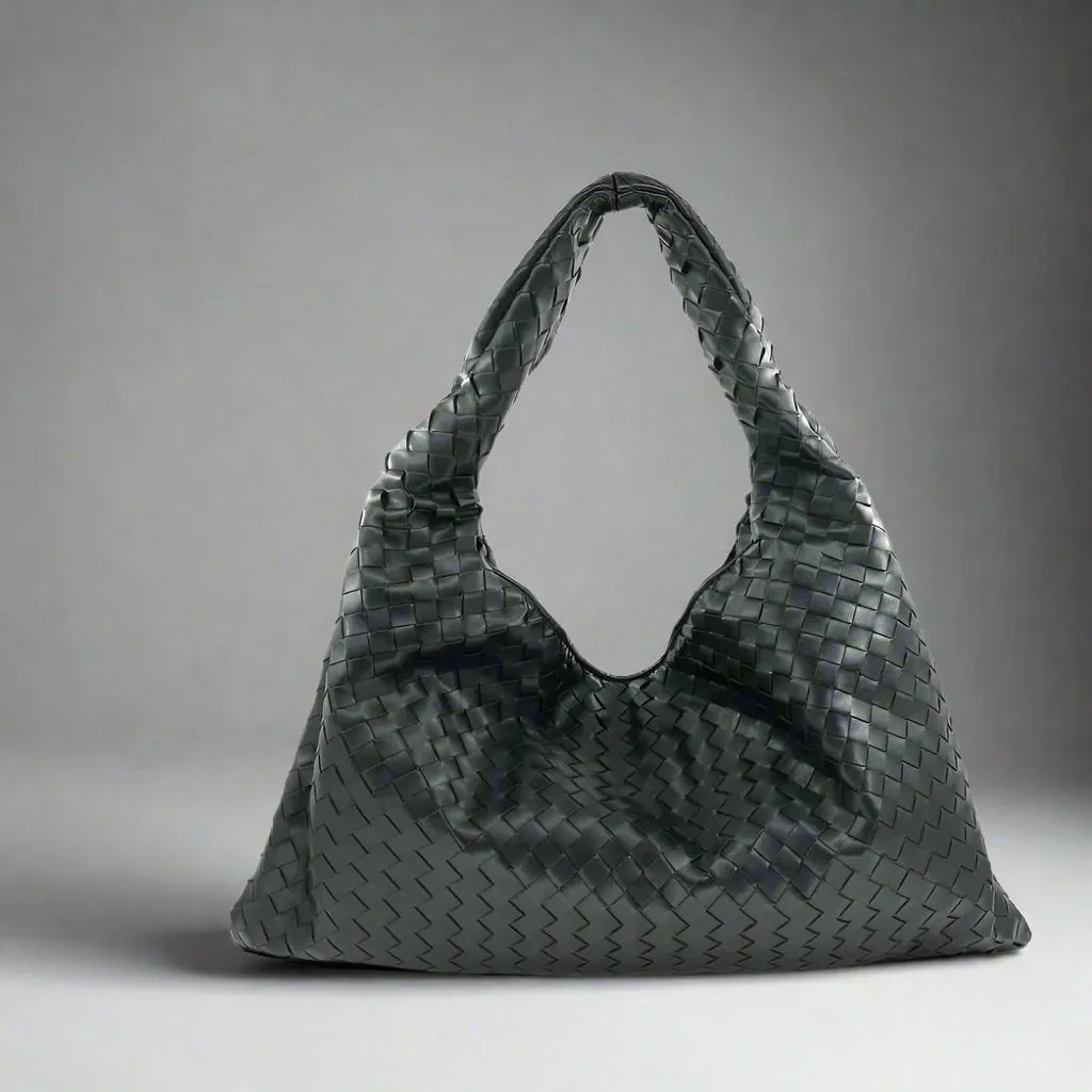 Channing Black Shoulder BC Bag Compact Carry Work Look