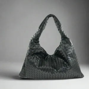 Channing Black Shoulder BC Bag Compact Carry Work Look