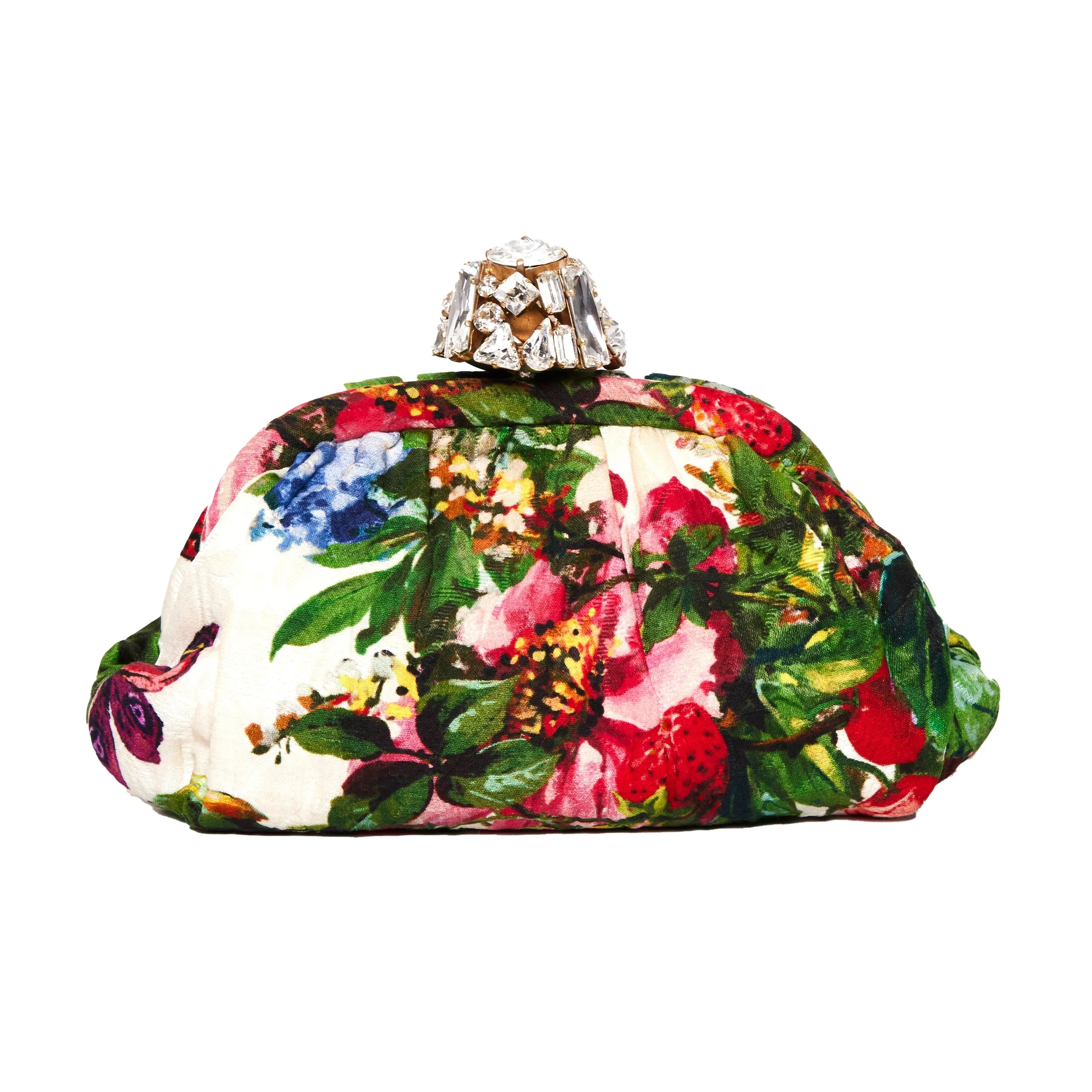 Sophisticated Lifestyle Fresh Spirit DOLCE & GABBANA Floral Jewelled Clutch