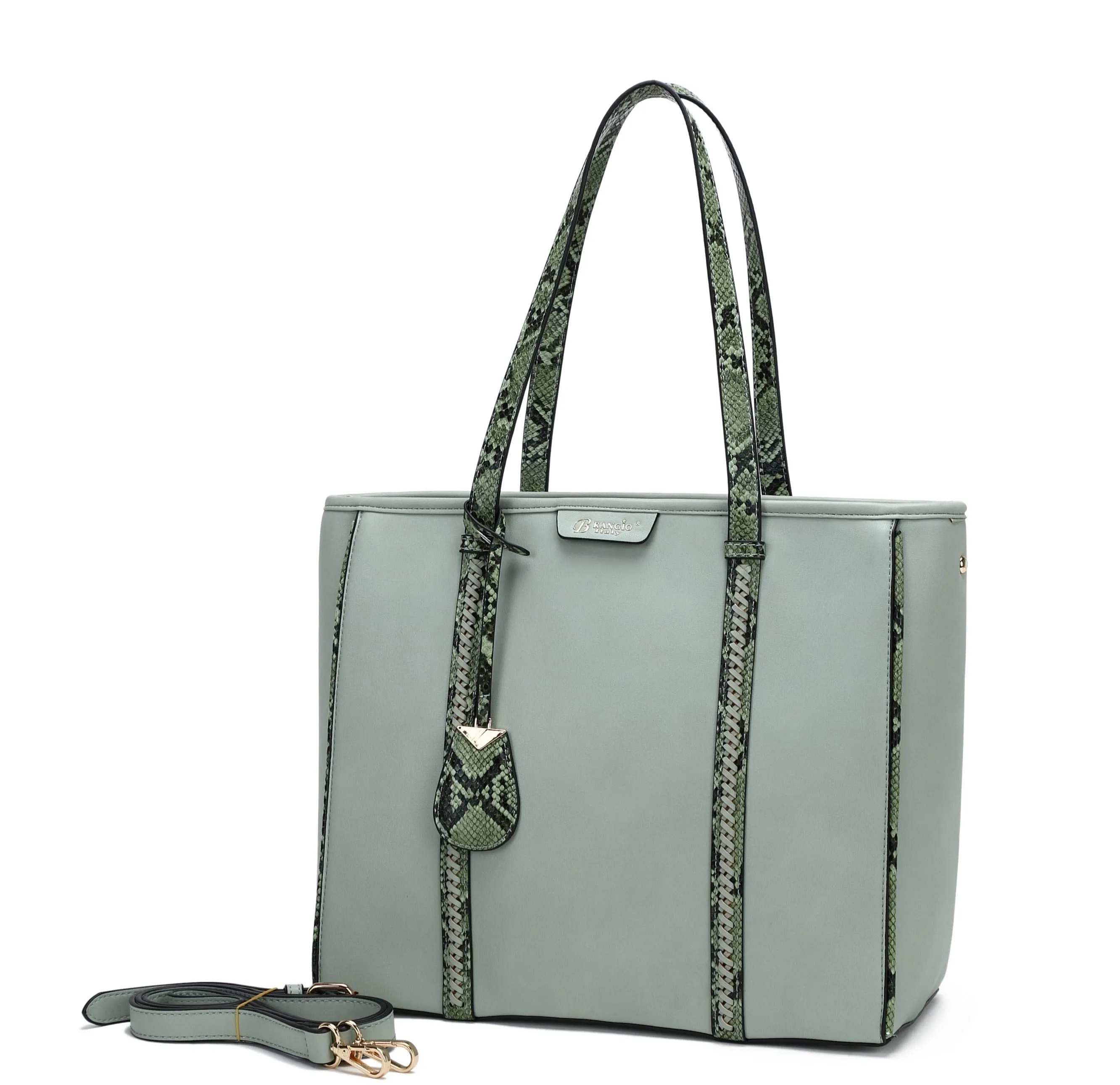 Practical multi-use tote Convertible Design Dragon Queen Elegant Tote Bag