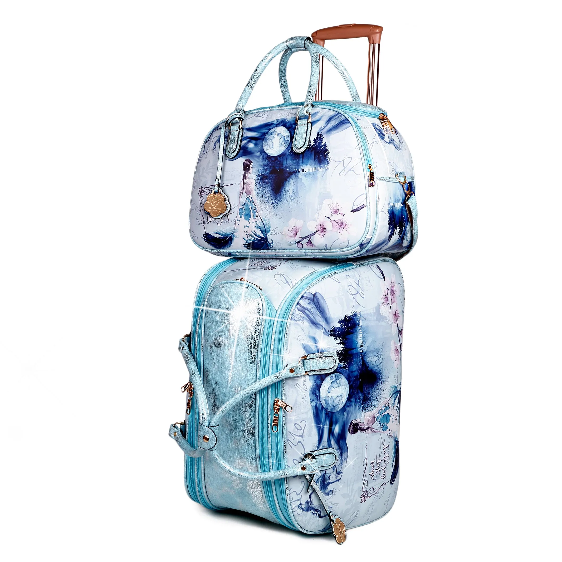Luxury Mood Arosa Celestial-Themed Travel Bag Set
