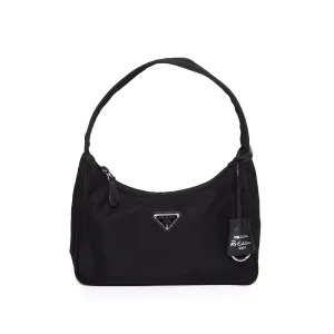 PRADA Re-edition Nylon shoulder bag - Black premium design