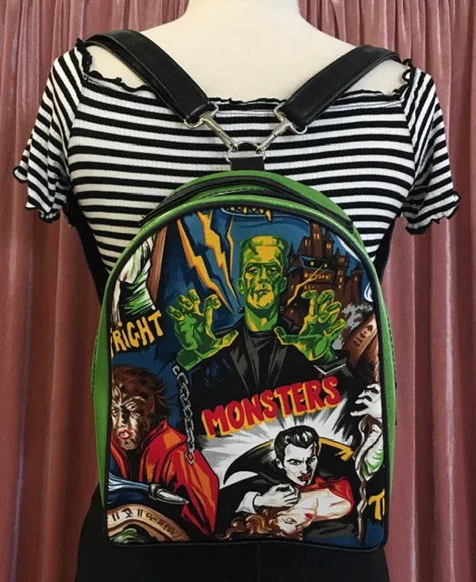 Horror Movie Frankenstein Monster Backpack Fashion Form