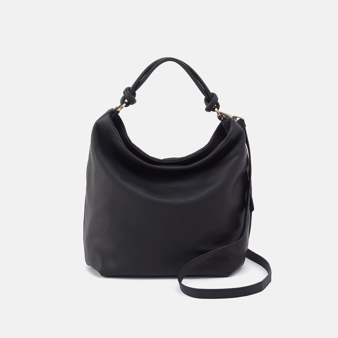 Secure Zipper Hobo Lindley Hobo in Soft Pebbles Leather