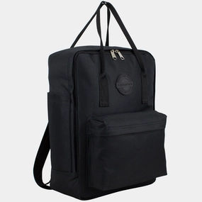 Eastsport Carrying Case for Laptops/Tablets/Cellphones Double Handle Convertible Mid Size Backpack Handbag Tote Classic Texture