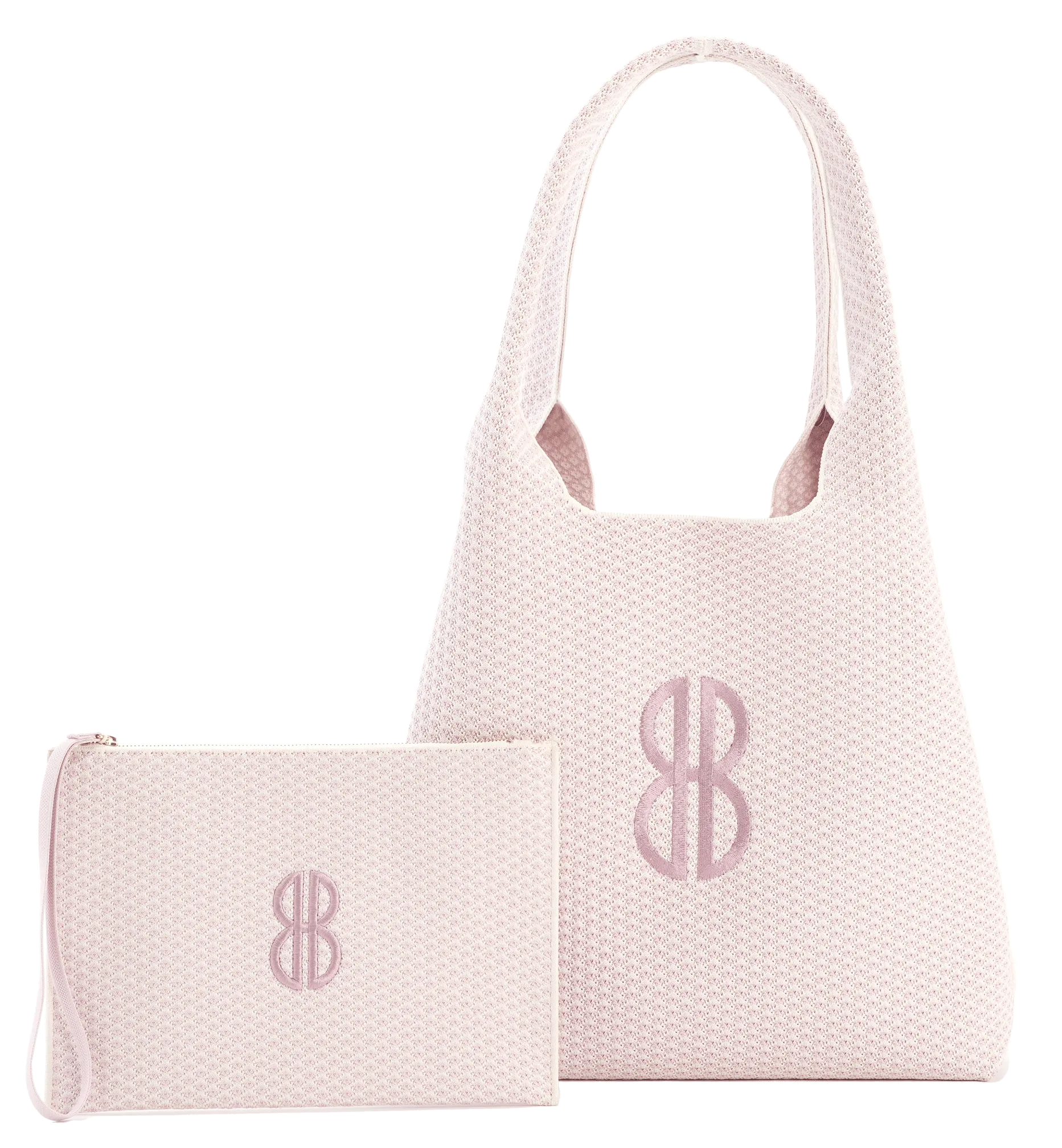 Sutton City Tote - Petal Pink Diamond Monogram / Detachable Metal Chain - Large Versatile utility Study Purpose