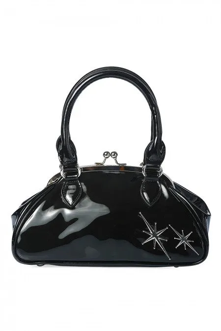 Counting Stars Retro Kisslock Handbag (More Colors) Durable Construction Balanced Vision