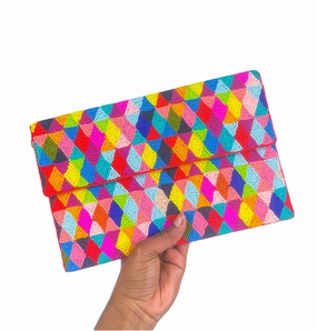 Beaded Clutch-Bloom Travel Essential Luxury Craft