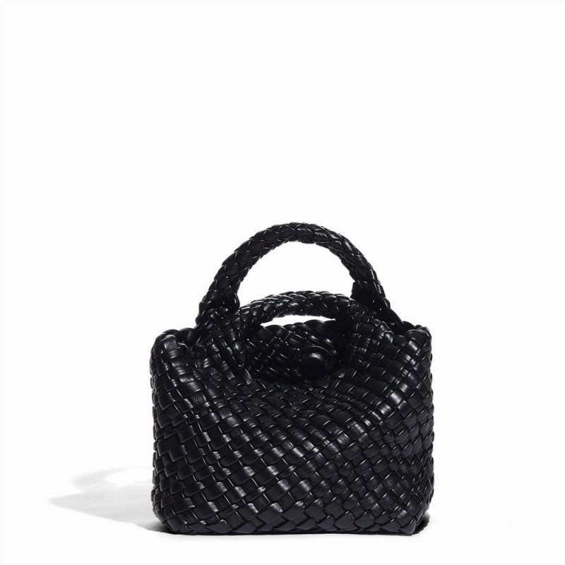 Elegant Evening Alethea | White Woven Leather Handbag ?C Effortless Chic & Sophistication