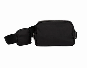 WanderFull Black HydroBelt Bag with Removable Hydration Holster Smart option Luxury Architecture