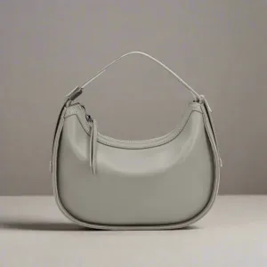 Polished Hardware Fresh Spirit Vivian Light Gray Recycled Vegan Handle Bag