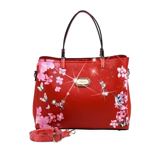 Brangio Blossom Hummingbird Tote Office Wear