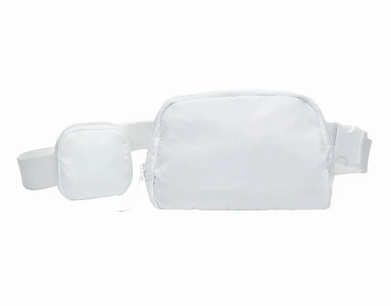 WanderFull White HydroBelt Bag with Removable Hydration Holster Modern Lifestyle